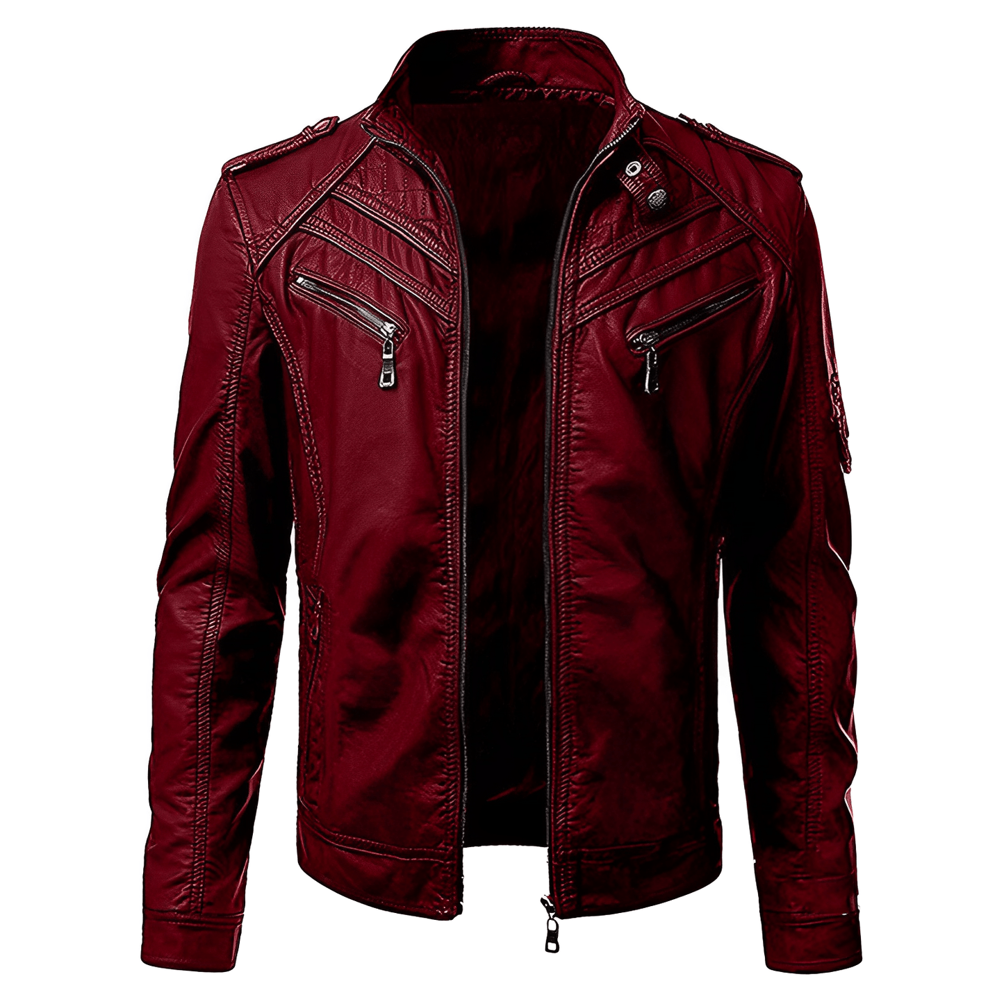 Hector Men's Jacket | Premium Leather, Classic Motorcycle Style 8