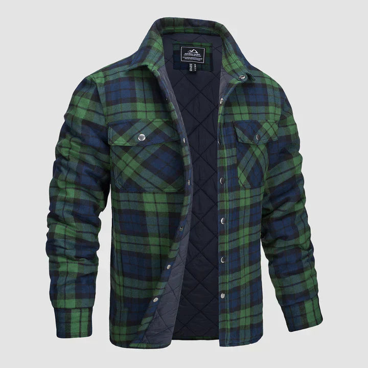 Hector Men's Striped Flannel Jacket | Soft Fabric, Versatile Style 2