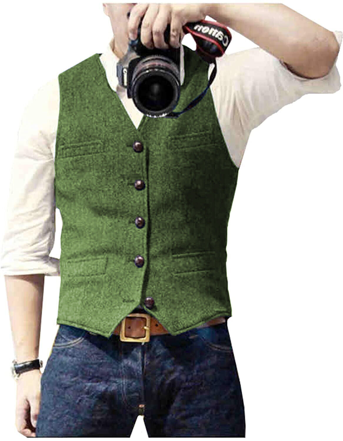 Hector Men's Stylish Gilet | High-Quality Polyester 4