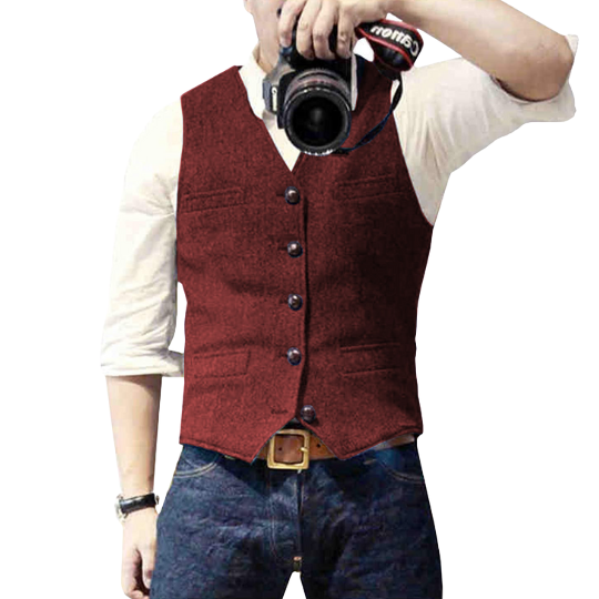Hector Men's Stylish Gilet | High-Quality Polyester 8