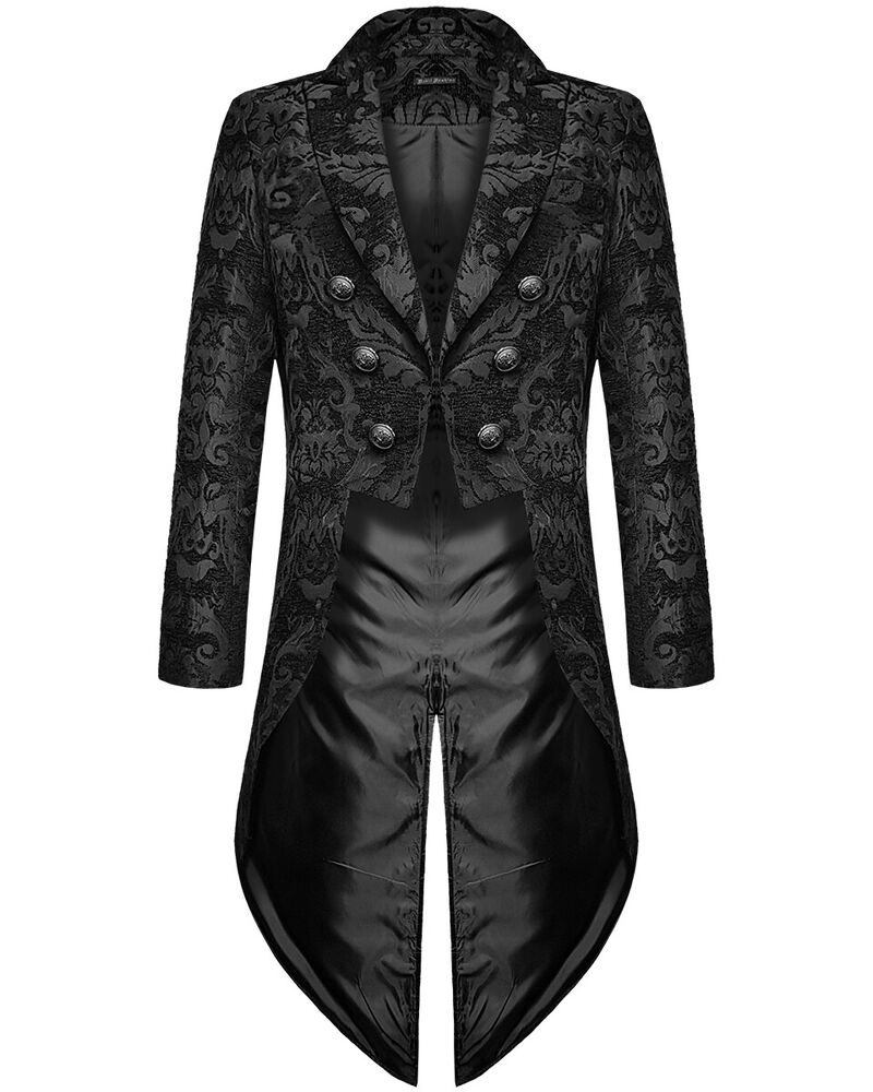 Hector Men's Swallowtail Coat | Gothic Elegance 0