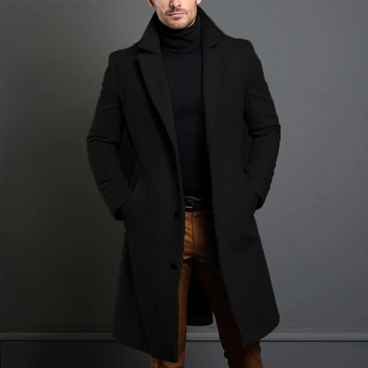 Hector Men's Trench Coat | Durable Fabric, Casual Elegance 0