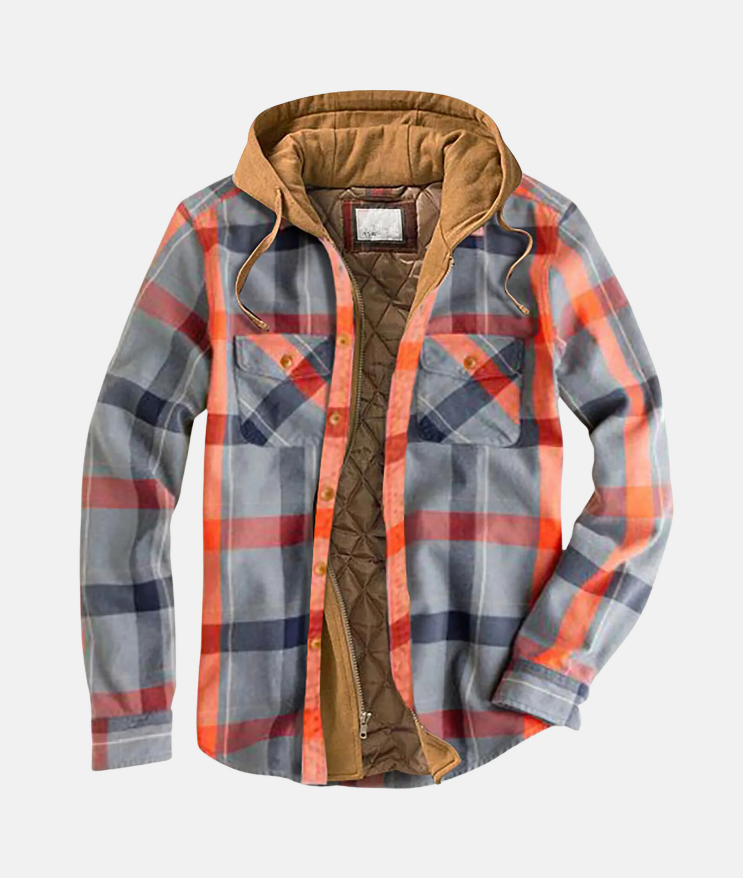 Hendrick Men's Flannel Shirt | High-Quality Insulation, Casual & Formal 3