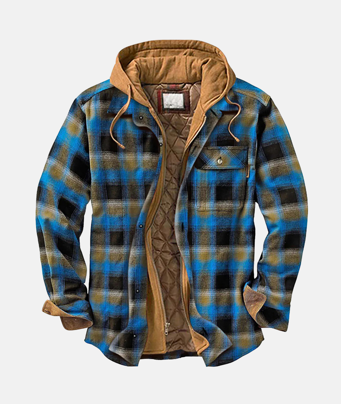 Hendrick Men's Flannel Shirt | High-Quality Insulation, Casual & Formal 4