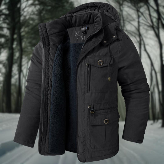Hendrik Men's Windbreaker Jacket | Cozy Lined Design 0