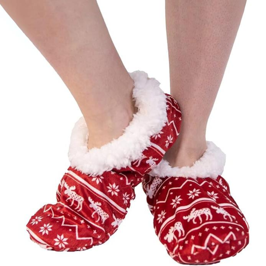 Holly Women's Slipper Socks | Soft Fleece, Non-slip 0