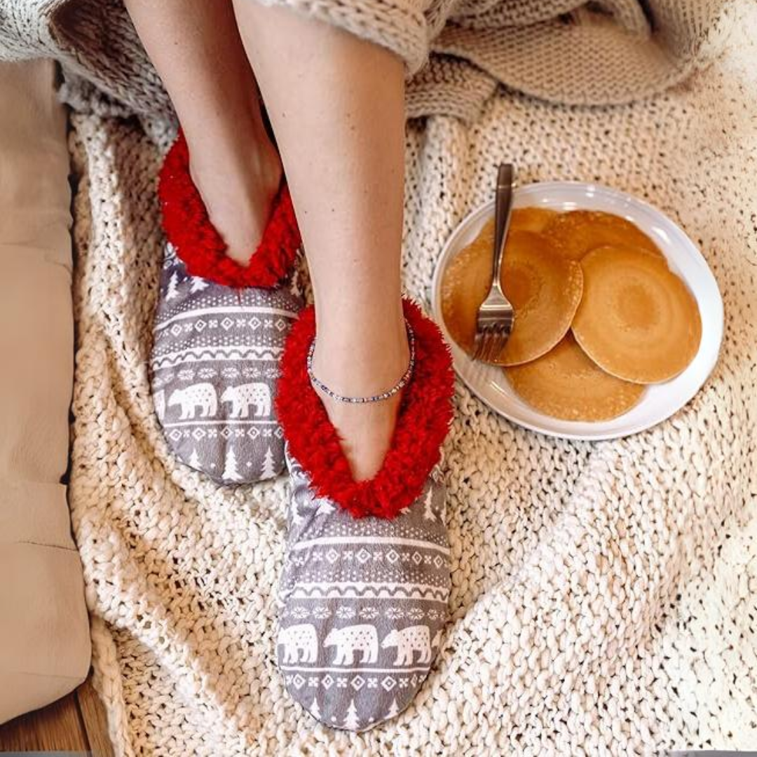Holly Women's Slipper Socks | Soft Fleece, Non-slip 6