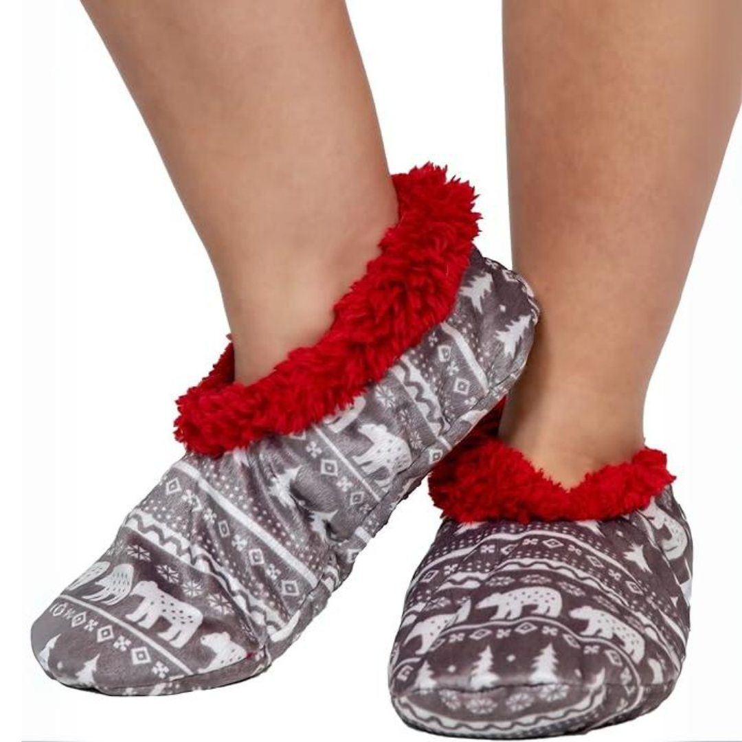 Holly Women's Slipper Socks | Soft Fleece, Non-slip 7