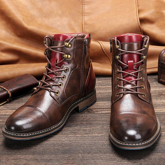 Hugo Men's Boots | Breathable Synthetic Leather, Comfortable and Non-Slip 1