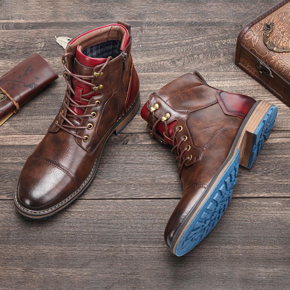 Hugo Men's Boots | Breathable Synthetic Leather, Comfortable and Non-Slip 2