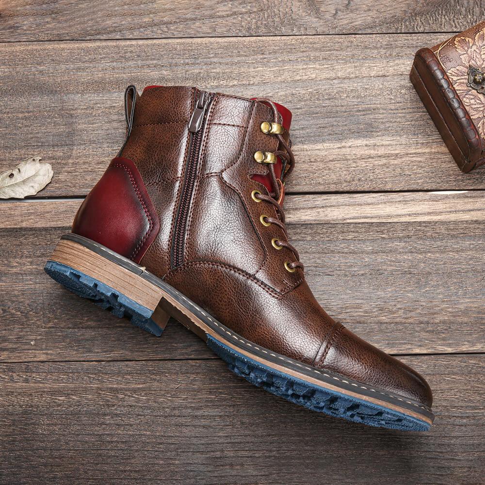 Hugo Men's Boots | Breathable Synthetic Leather, Comfortable and Non-Slip 3