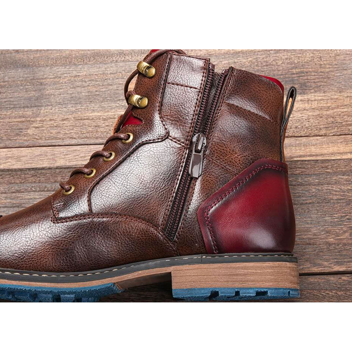 Hugo Men's Boots | Breathable Synthetic Leather, Comfortable and Non-Slip 4