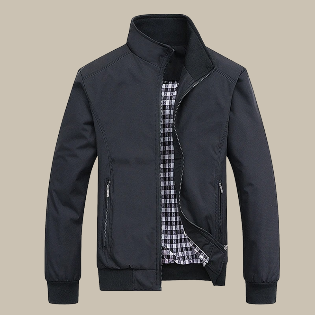 Hugo Men's Casual Windbreaker | Lightweight Autumn Jacket 1