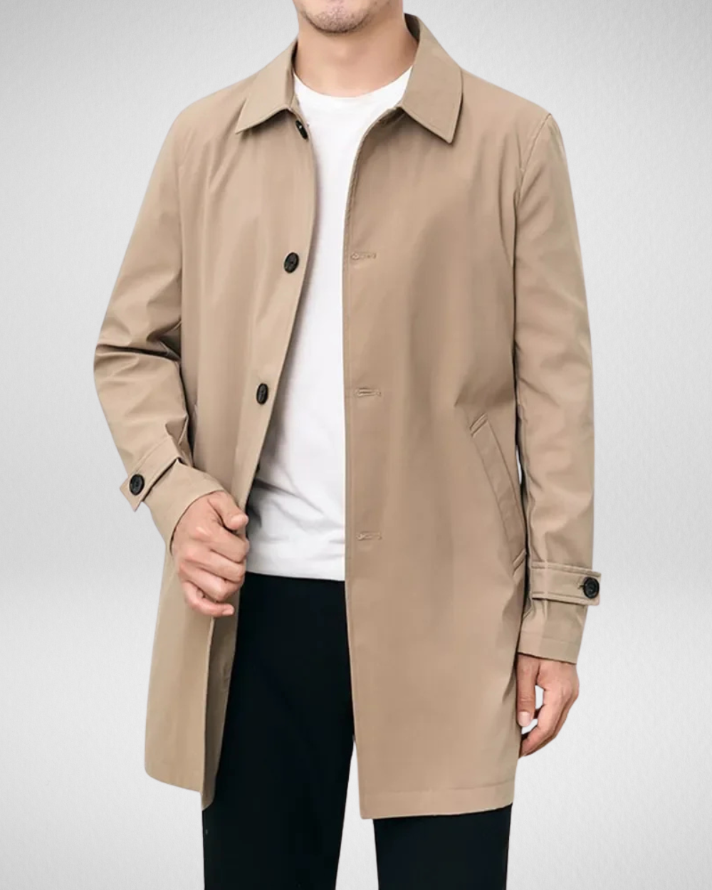Hugo Men's Overcoat | Water-Repellent, Stylish 0