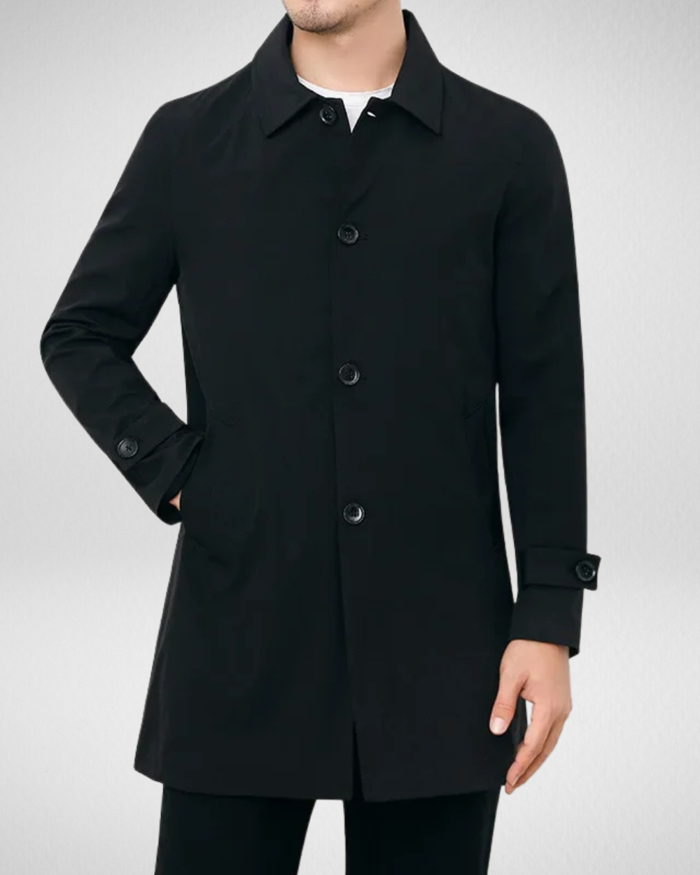 Hugo Men's Overcoat | Water-Repellent, Stylish 2