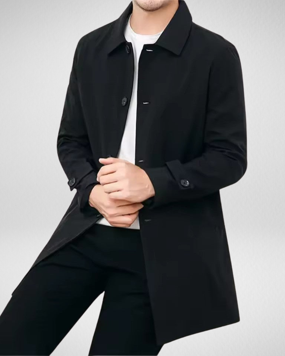 Hugo Men's Overcoat | Water-Repellent, Stylish 3