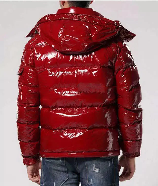 Hugo Men's Puffer Jacket | Shiny, Stylish Insulation 3