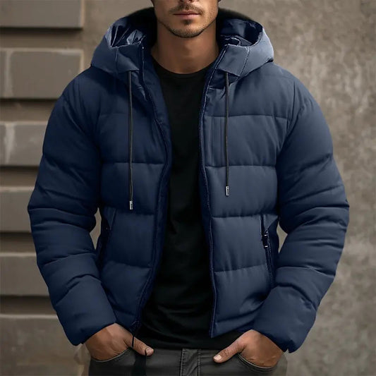 Hugo Men's Puffer Winter Jacket | With Hood and Practical Pockets 1