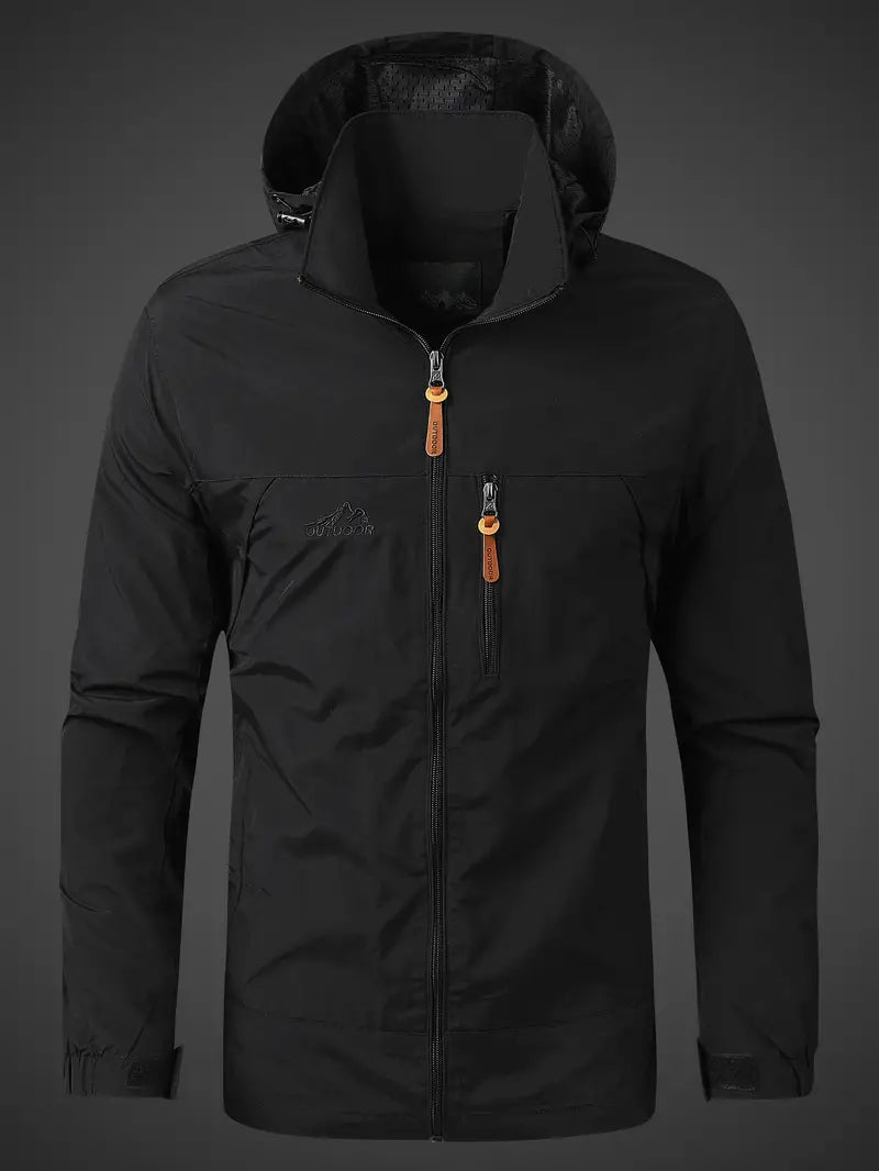 Hugo Men's Rain Jacket | Waterproof, Stylish 3