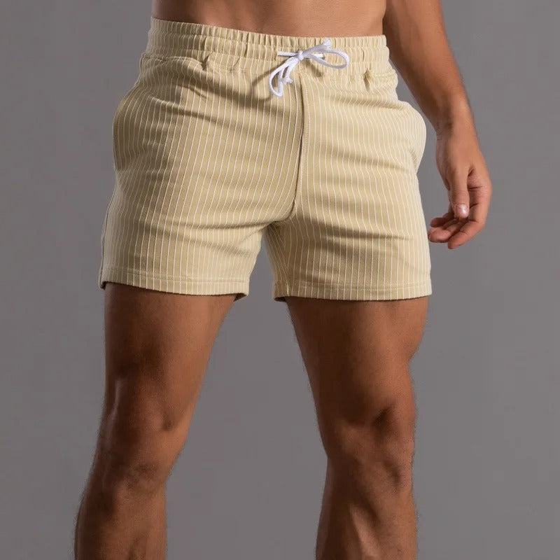 Hugo Men's Shorts | Striped Cotton Design, Comfortable Fit 5