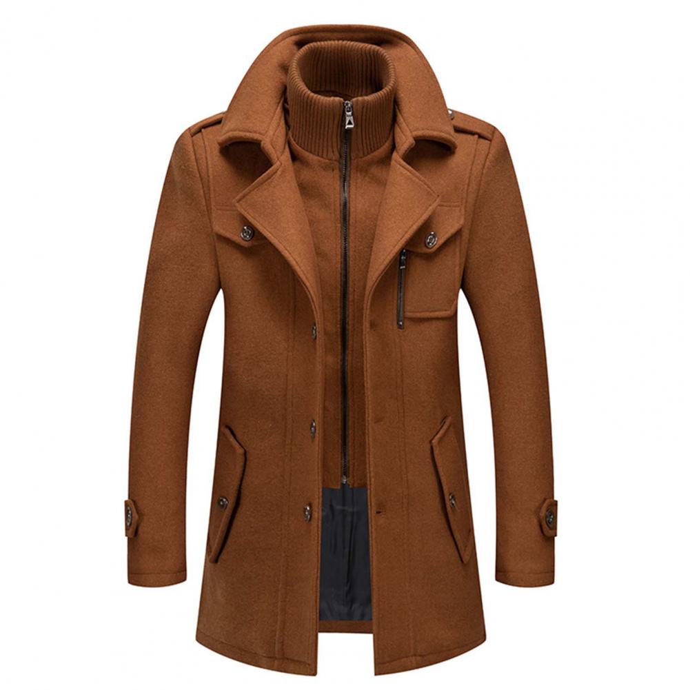 Hugo Men's Trench Coat | Thermal Lining, Windproof 0