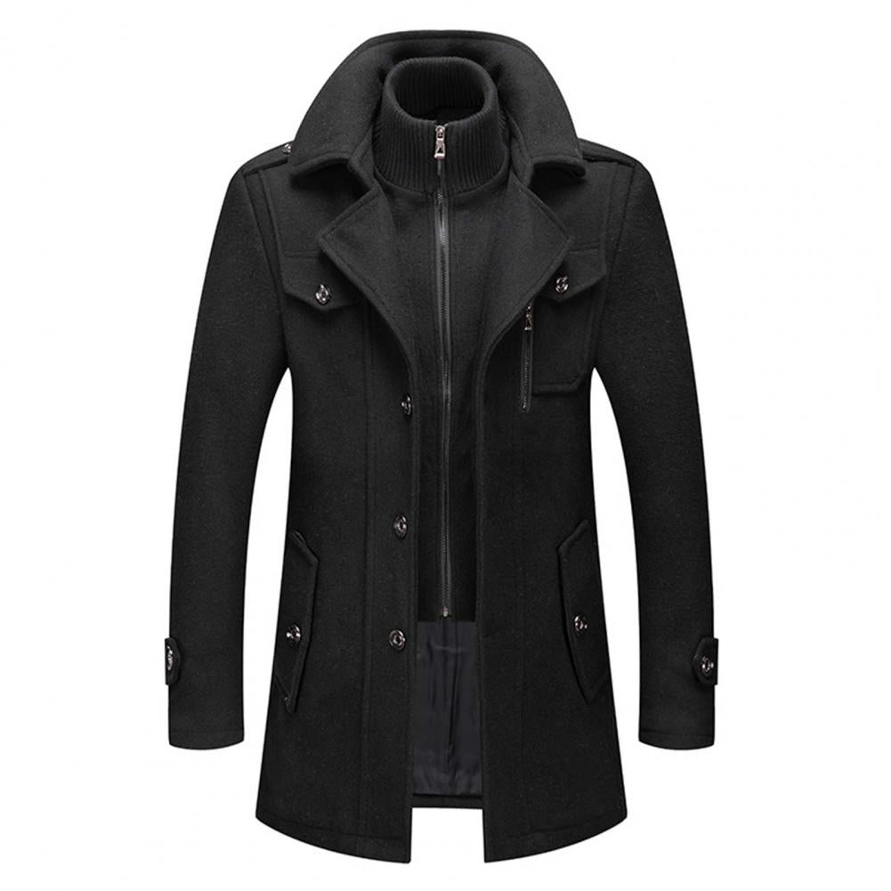 Hugo Men's Trench Coat | Thermal Lining, Windproof 4