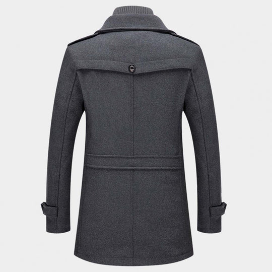Hugo Men's Trench Coat | Thermal Lining, Windproof 5