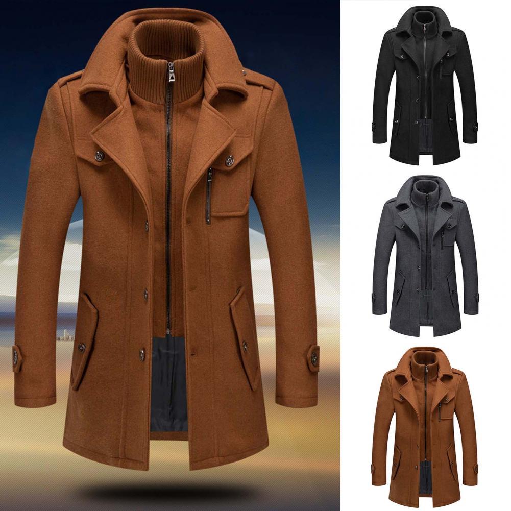 Hugo Men's Trench Coat | Thermal Lining, Windproof 8