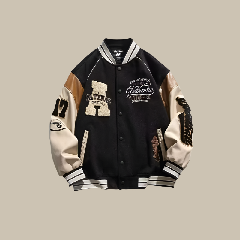Hugo Men's Vintage Bomber Jacket | Casual Plus Size Style 0