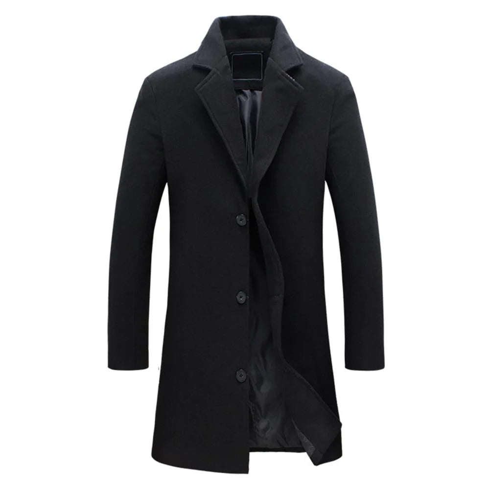 Hugo Men's Winter Coat | Elegant Design, Cozy Comfort 1