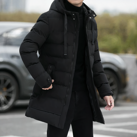 Hugo Men's Winter Coat | High-Quality Padded, Casual 1