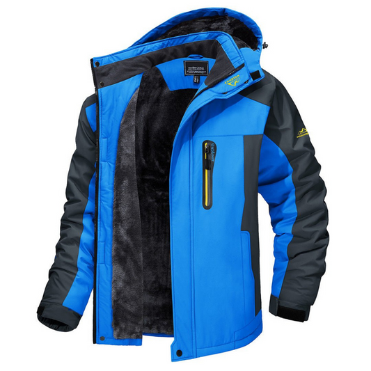 Hugo Men's Winter Jacket | Adjustable Hood, Insulating Lining 0