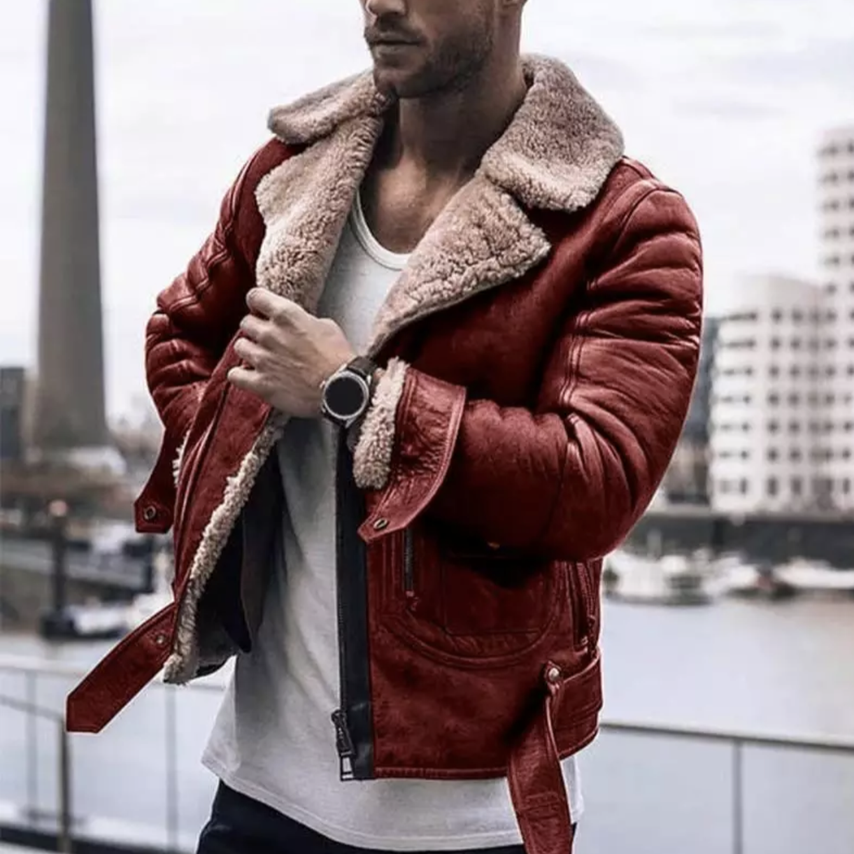 Hugo Men's Winter Jacket | High-Quality Insulation, Stylish Design 2
