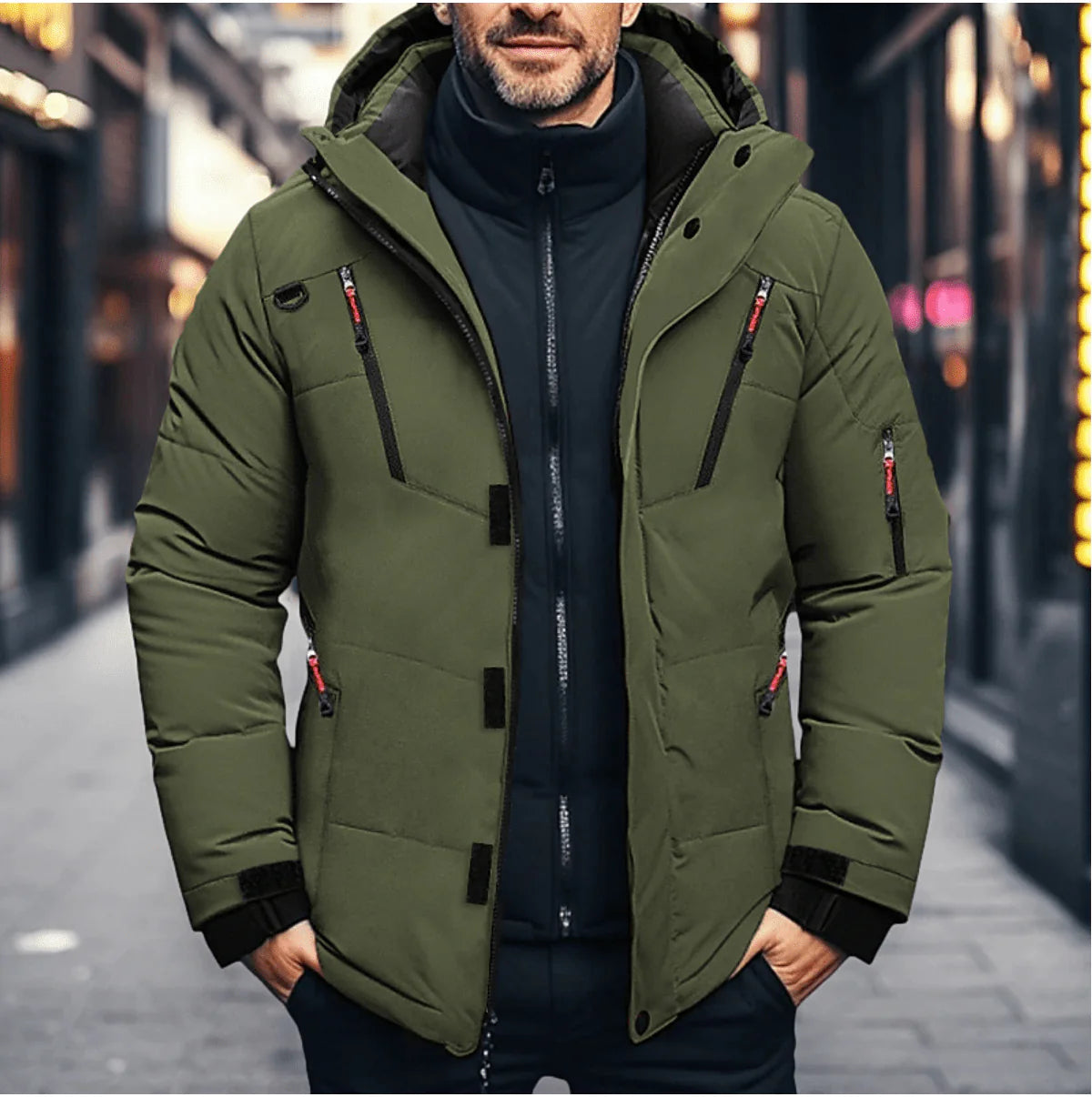 Hugo Men's Winter Jacket | Waterproof, Insulated, and Breathable 4