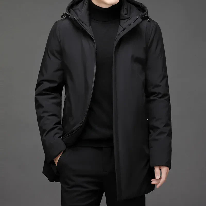 Hugo Men's Winter Jacket | Waterproof, Warm Fleece Lining 2