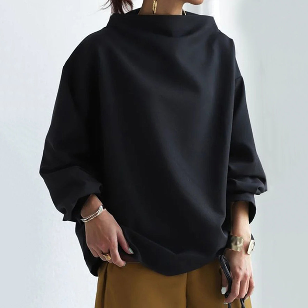 Iris Women's Sweater | Soft Wool Blend, Timeless and Warm 3