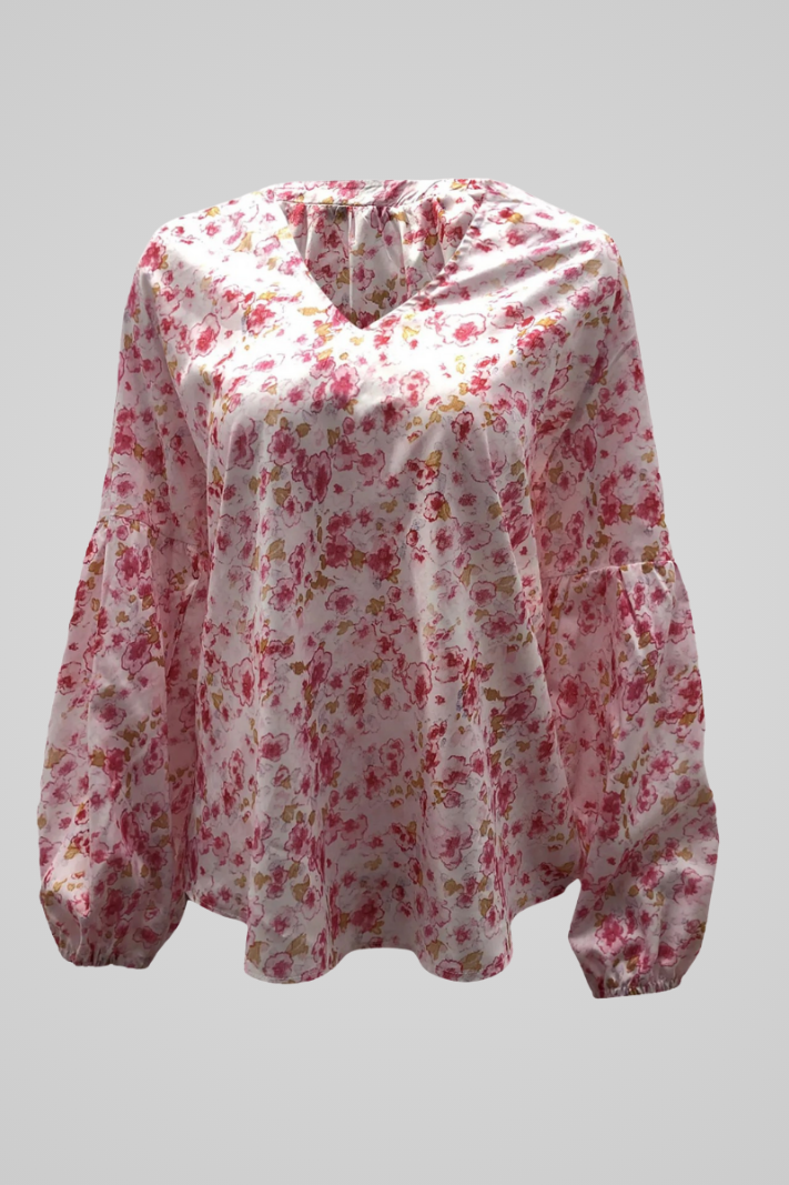Isabel | Floral Print Blouse with a Loose Fit 4