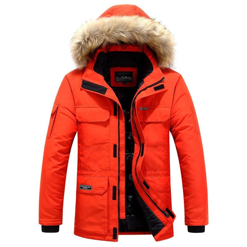 Ivo Men's Winter Jacket | Fur Collar, Weather Resistant, Timeless Design 4