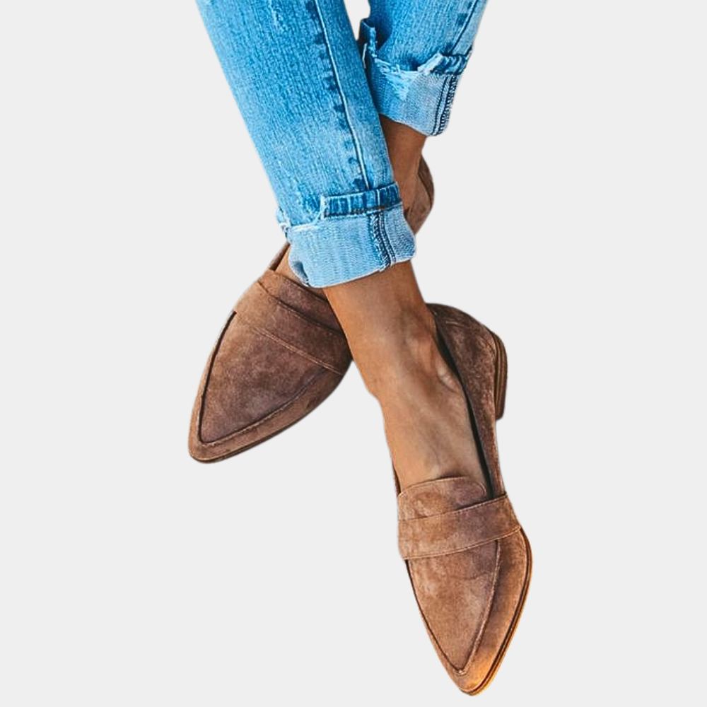 JANELLE | Suede-look Slip-ons for Women 2