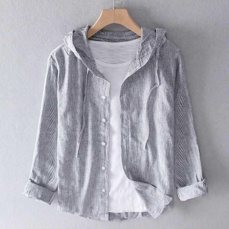JAYLENE | Lightweight Hooded Blouse with Sporty Flair 2