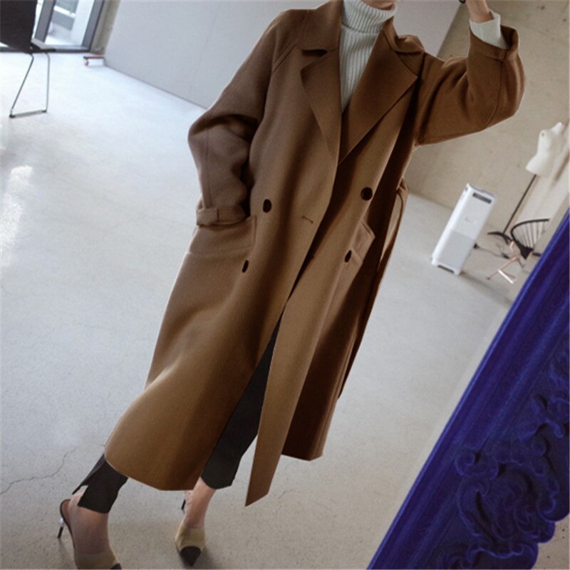 Jade Women's Trench Coat Black | Luxury Tweed, Fitted 3