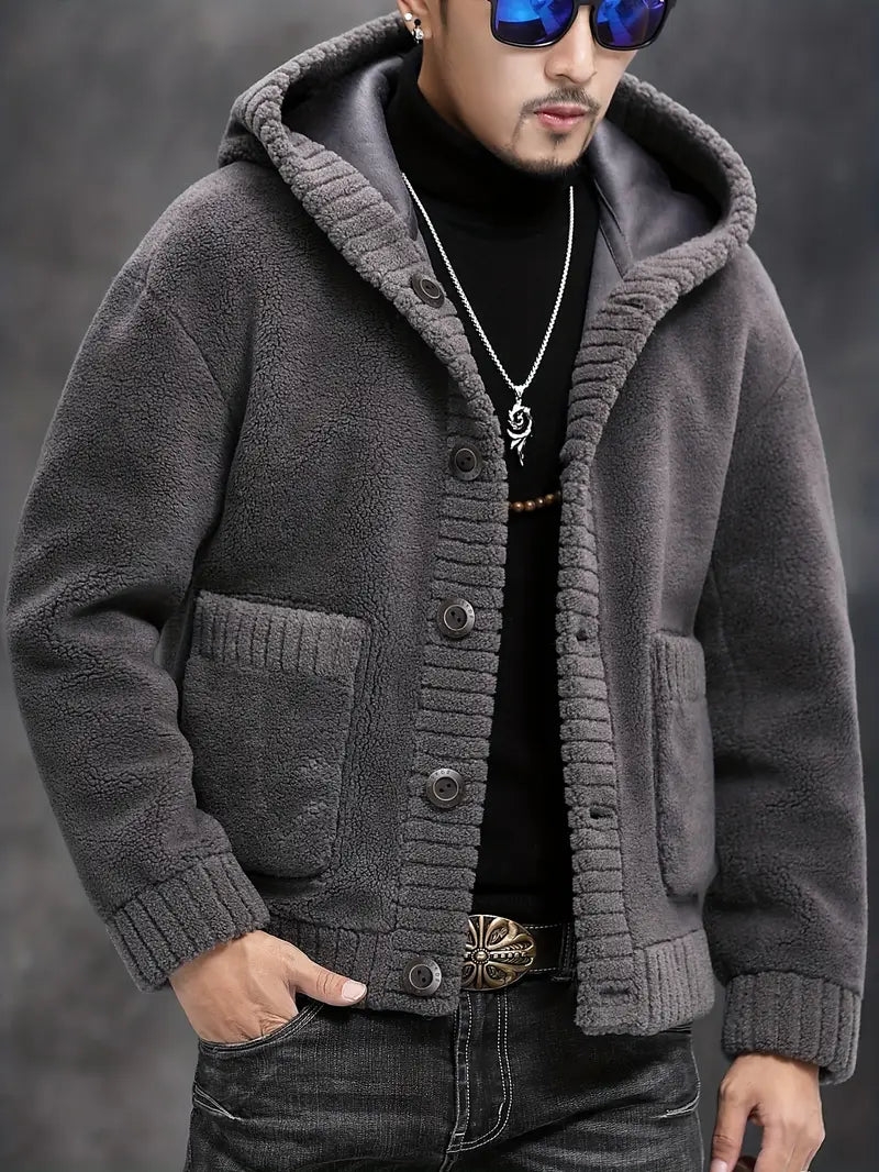 Jasper Men's Hoodie | Knitted, Comfortable, and Warm 0