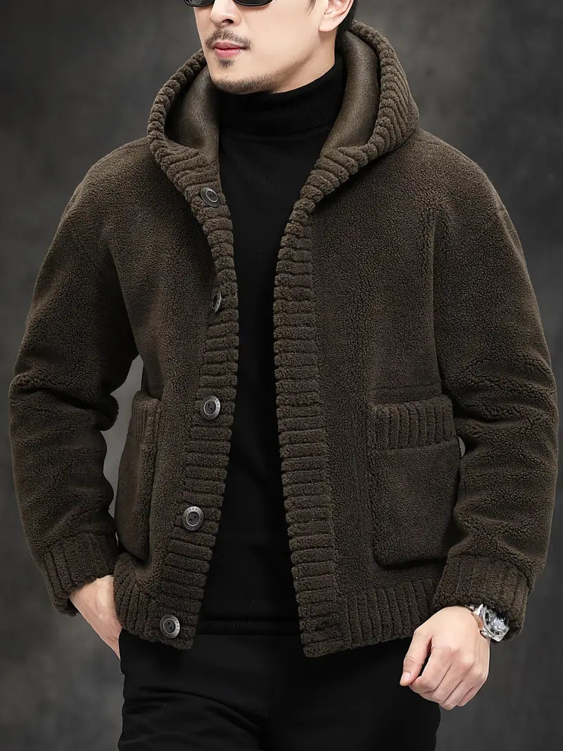 Jasper Men's Hoodie | Knitted, Comfortable, and Warm 2