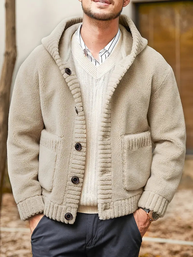 Jasper Men's Hoodie | Knitted, Comfortable, and Warm 3