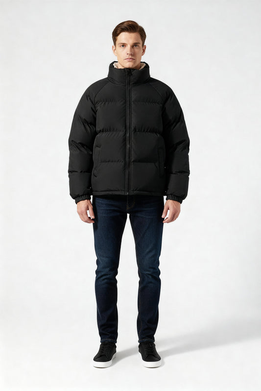 Jasper Men's Puffer Jacket | Fleece-Lined, Stylish Warmth 0