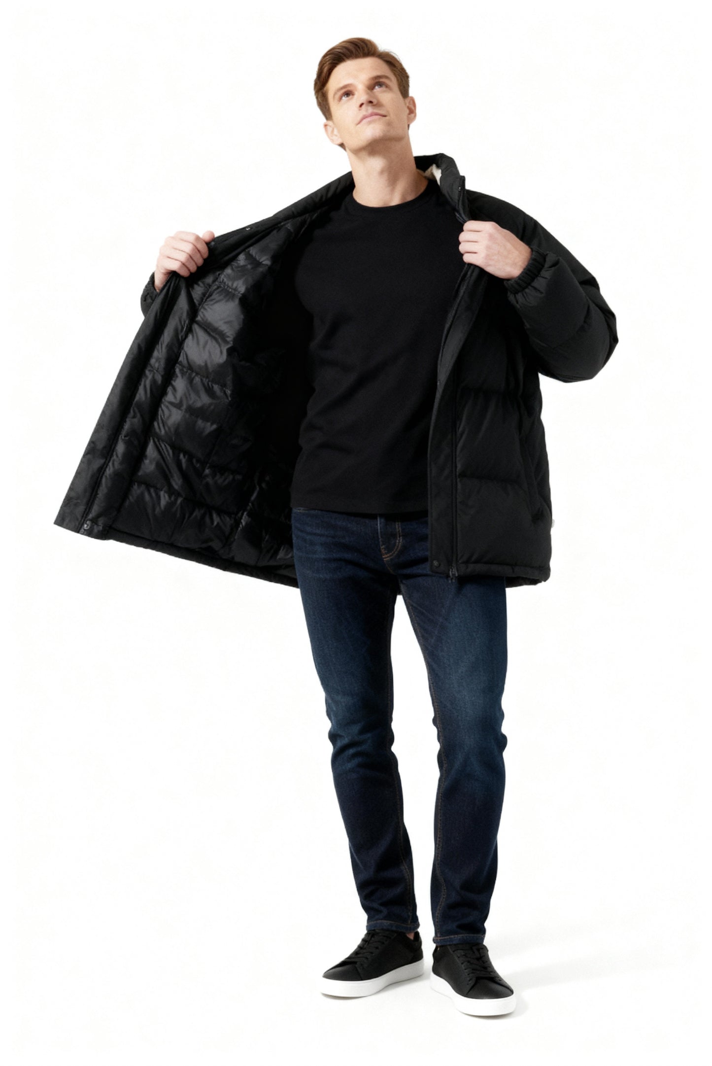 Jasper Men's Puffer Jacket | Fleece-Lined, Stylish Warmth 4