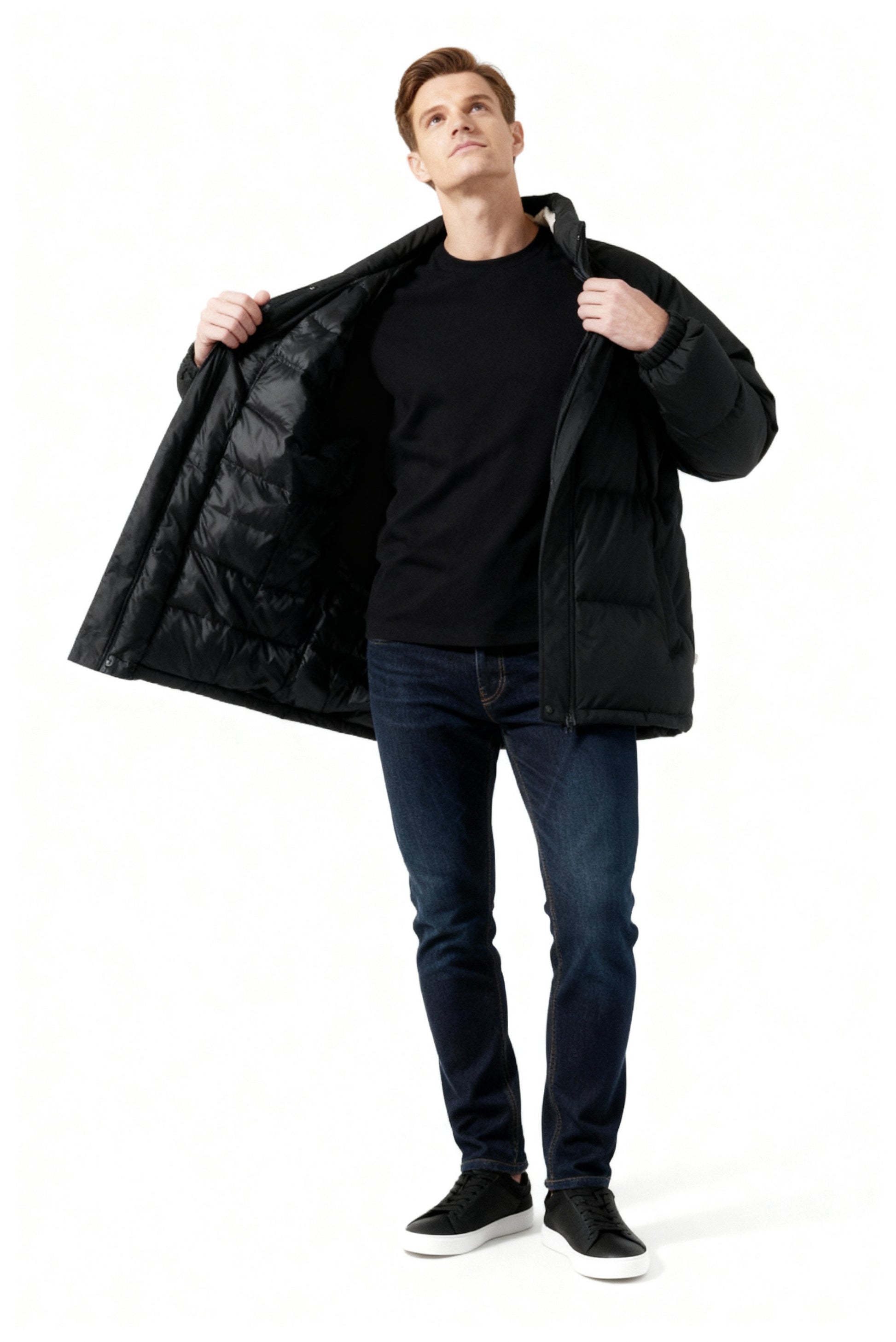 Jasper Men's Puffer Jacket | Fleece-Lined, Stylish Warmth 4