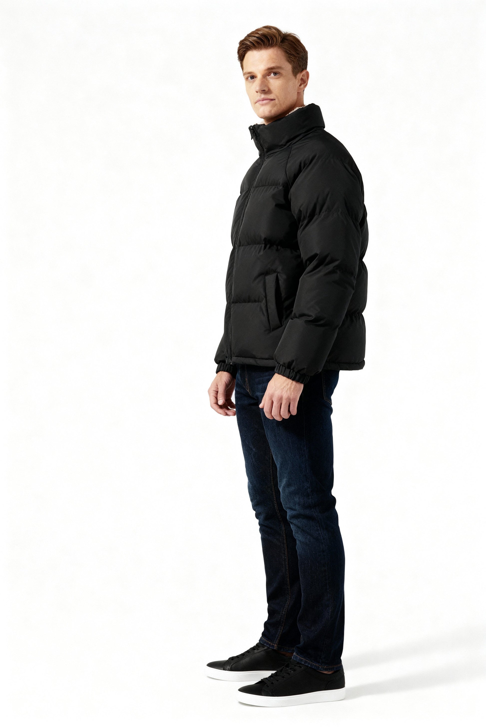 Jasper Men's Puffer Jacket | Fleece-Lined, Stylish Warmth 6