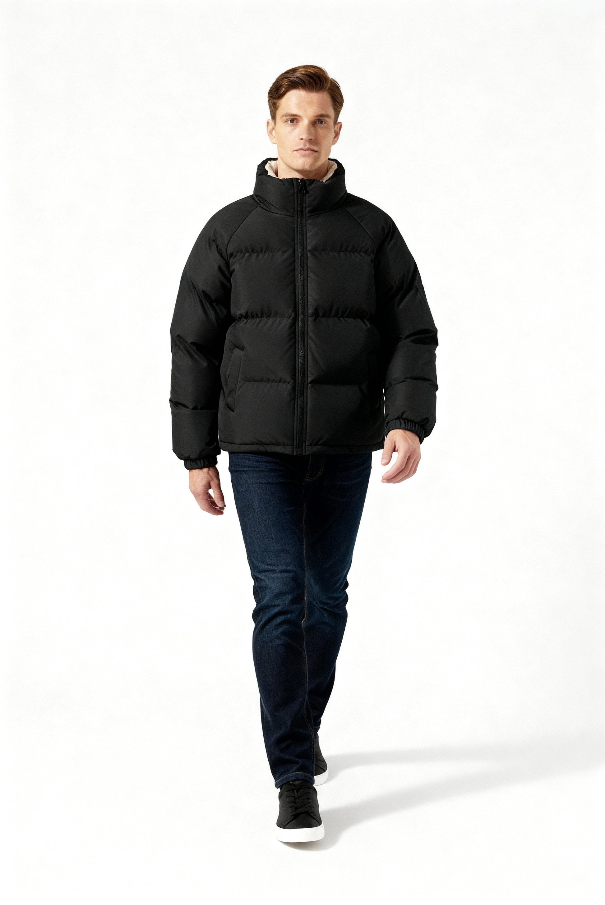 Jasper Men's Puffer Jacket | Fleece-Lined, Stylish Warmth 7