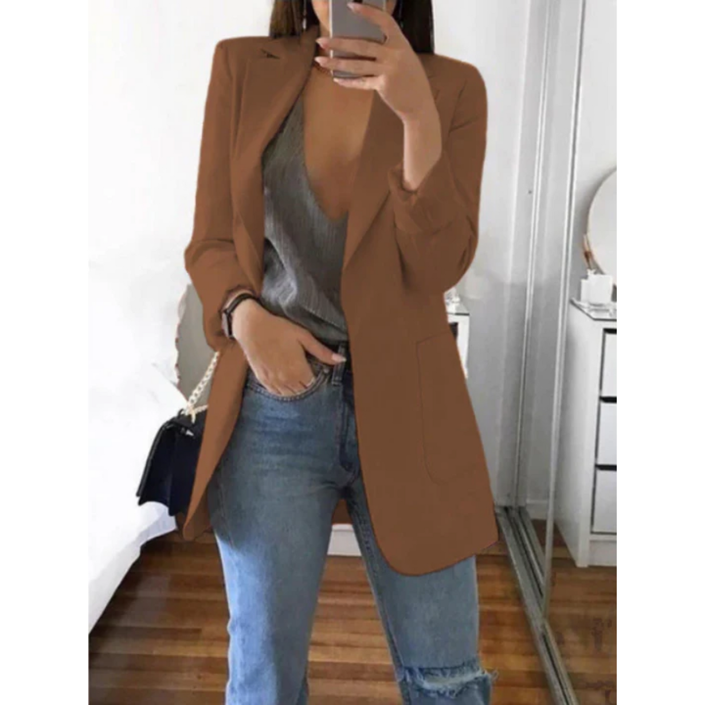 Julianne Women's Blazer | Black, Slim-Fit and Elegant 5